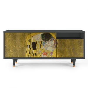 Sideboard - STORYZ - T7 The Kiss by Klimt  - Antracite