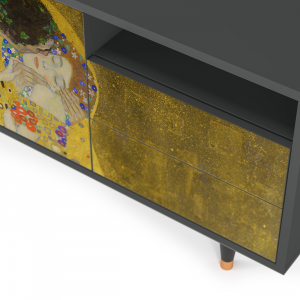 Sideboard - STORYZ - T7 The Kiss by Klimt  - Antracite
