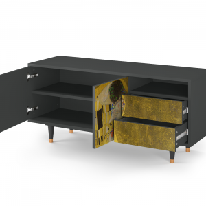 Sideboard - STORYZ - T7 The Kiss by Klimt  - Antracite
