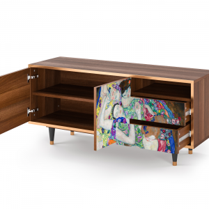 Sideboard - STORYZ - T7 The Maiden by Klimt - Walnut