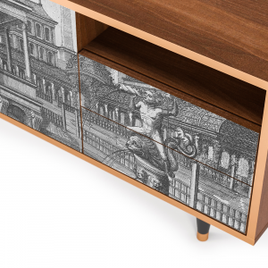 Sideboard - STORYZ - T7 View of the Piazza - Walnut