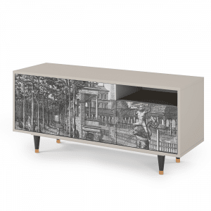Sideboard - STORYZ - T7 View of the Piazza - Sand