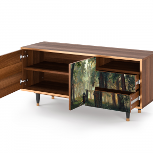 Sideboard - STORYZ - T7  Rain in the Oak Forest - Walnut