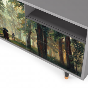 Sideboard - STORYZ - T7  Rain in the Oak Forest - Grey