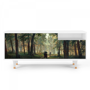 Sideboard - STORYZ - T7  Rain in the Oak Forest - White