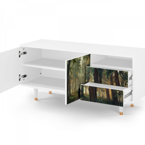 Sideboard - STORYZ - T7  Rain in the Oak Forest - White