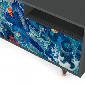 Sideboard - STORYZ - T7 The Girl - James Jean - Antracite
