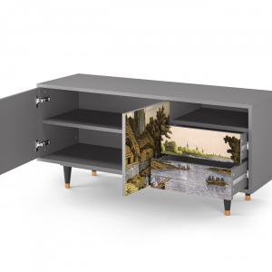 Sideboard - STORYZ - T7 Mill along a River - Grey