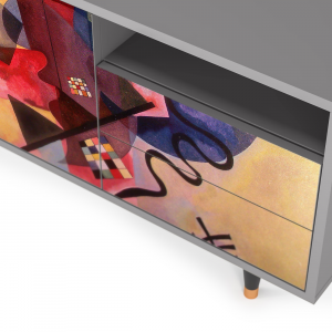 Sideboard - STORYZ - T7 Modern Art - Grey