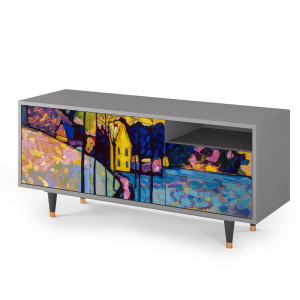 Sideboard - STORYZ - T7 Winter Landscape - Grey