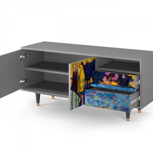 Sideboard - STORYZ - T7 Winter Landscape - Grey