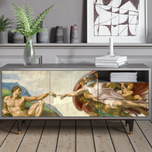 Sideboard - STORYZ - T7 The Creation of Adam - Grey