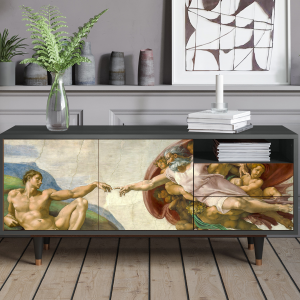 Sideboard - STORYZ - T7 The Creation of Adam - Antracite