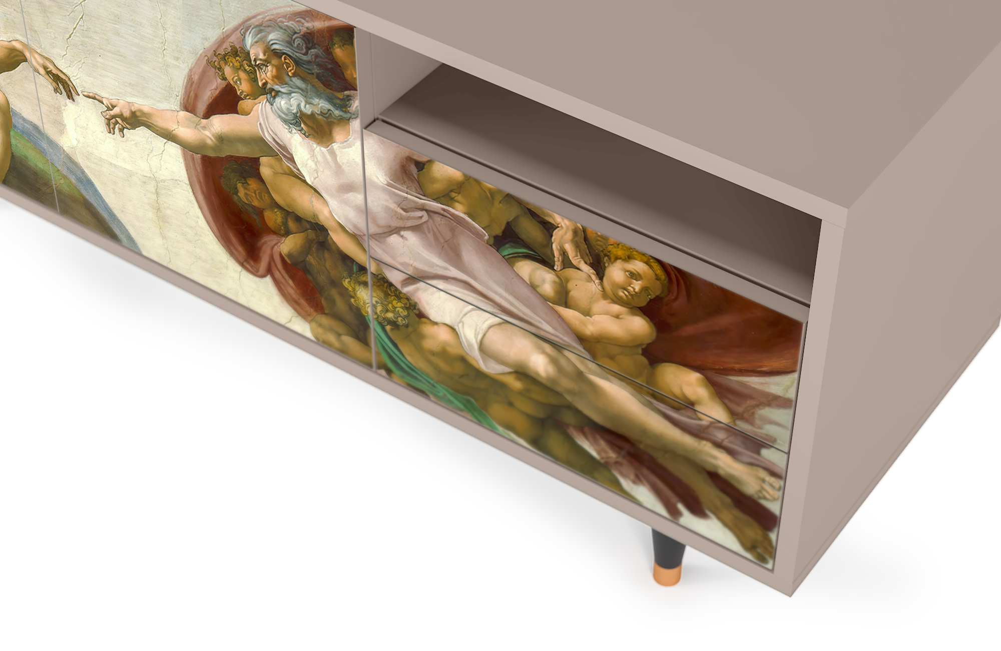 Sideboard – STORYZ – T7 The Creation of Adam – Latte Sideboard - STORYZ - T7 The Creation of Adam - Latte