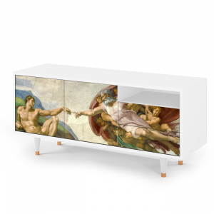 Sideboard - STORYZ - T7 The Creation of Adam - White