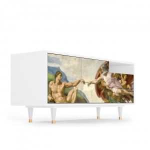 Sideboard - STORYZ - T7 The Creation of Adam - White