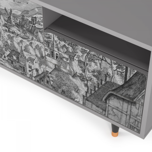 Sideboard - STORYZ - T7 Bird Dropping - Grey