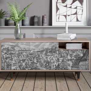 Sideboard - STORYZ - T7 Bird Dropping - Latte