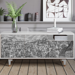 Sideboard - STORYZ - T7 Bird Dropping - White