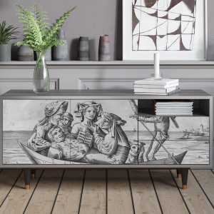 Sideboard - STORYZ - T7 Blau Schuyte - Grey