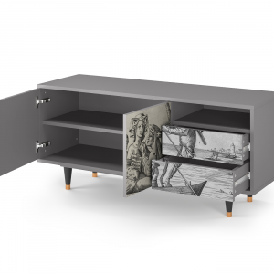 Sideboard - STORYZ - T7 Blau Schuyte - Grey