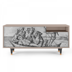 Sideboard - STORYZ - T7 Blau Schuyte - Latte