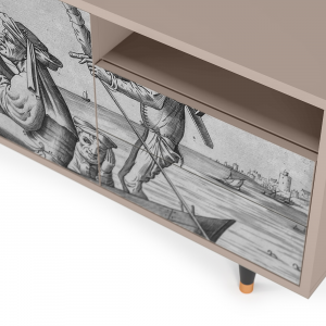 Sideboard - STORYZ - T7 Blau Schuyte - Latte
