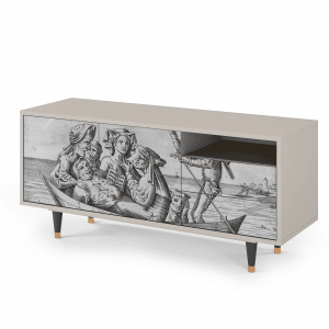 Sideboard - STORYZ - T7 Blau Schuyte - Sand