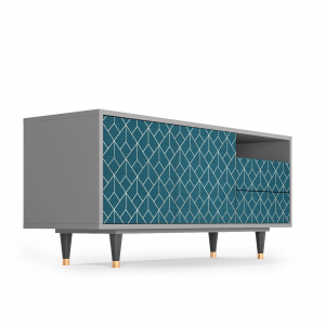 Sideboard - STORYZ - T7 Turquoise Geometry - Grey