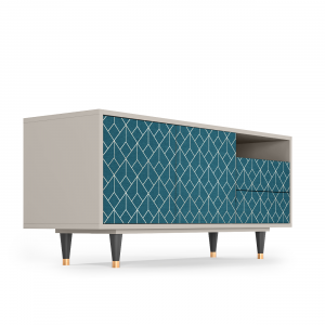 Sideboard - STORYZ - T7 Turquoise Geometry - Sand