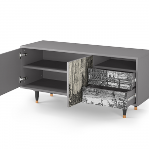 Sideboard - STORYZ - T7 Castle with Bridge - Grey