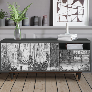 Sideboard - STORYZ - T7 Castle with Bridge - Antracite