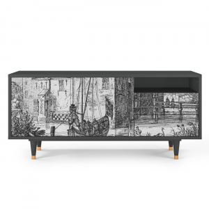Sideboard - STORYZ - T7 Castle with Bridge - Antracite