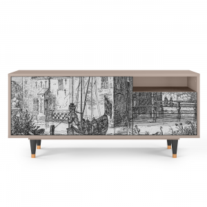 Sideboard - STORYZ - T7 Castle with Bridge - Latte