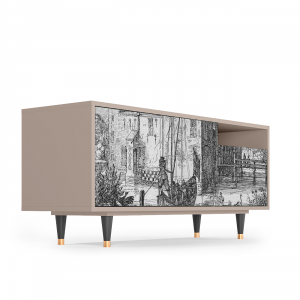 Sideboard - STORYZ - T7 Castle with Bridge - Latte