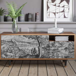 Sideboard - STORYZ - T7 Milites Requiescentes - Walnut