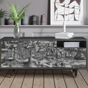 Sideboard - STORYZ - T7 Rusticorum - Antracite
