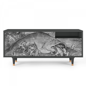 Sideboard - STORYZ - T7 Big Fish Eat Little - Antracite
