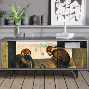 Sideboard - STORYZ - T7 Two Monkeys - Grey
