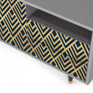 Sideboard - STORYZ - T7 Egypt Triangles - Grey