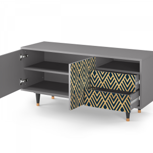 Sideboard - STORYZ - T7 Egypt Triangles - Grey