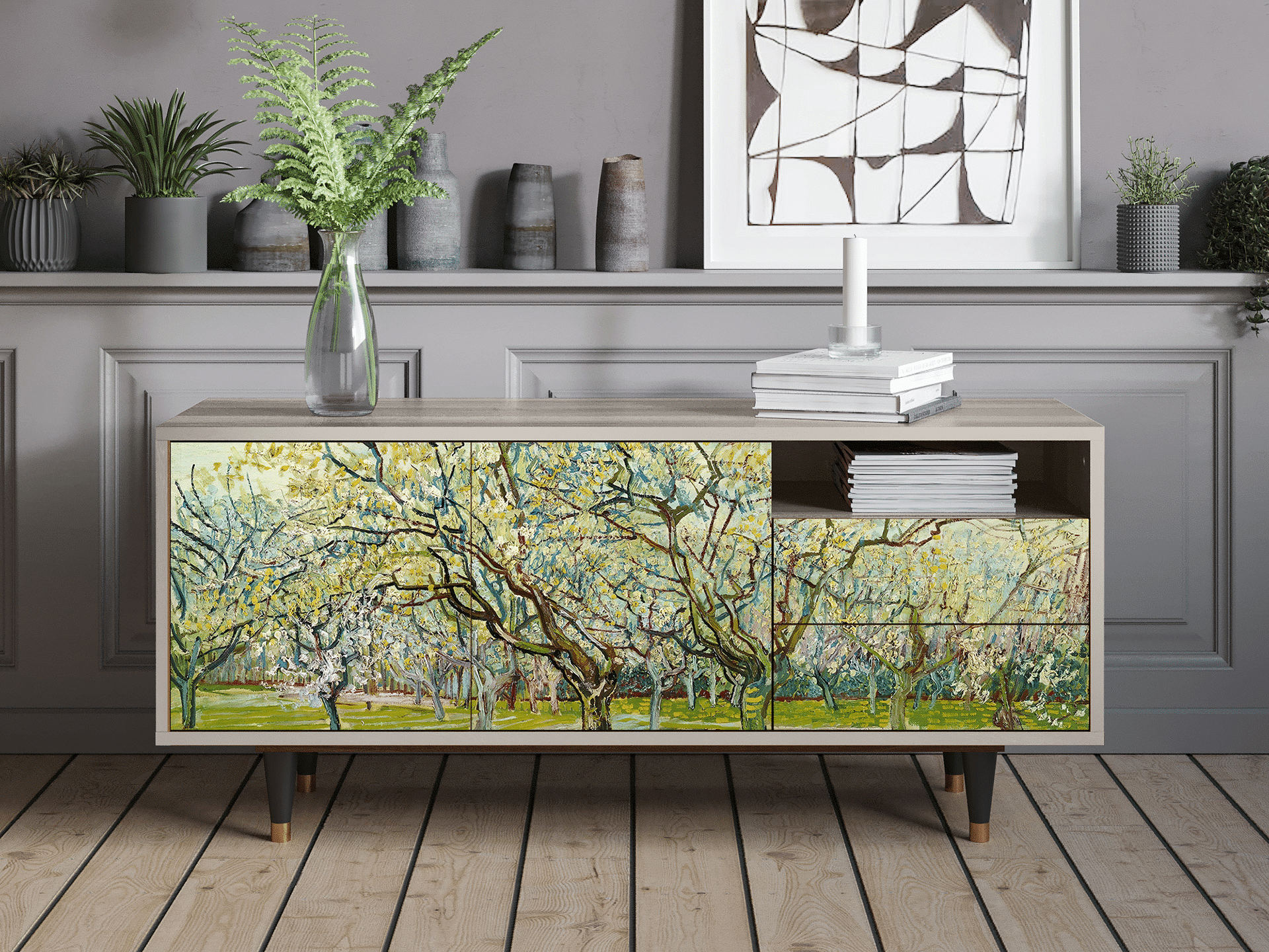 Sideboard - STORYZ - T7 The White Orchard - Sand Sideboard - STORYZ - T7 The White Orchard - Sand