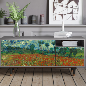 Sideboard - STORYZ - T7 Poppy field by van Gogh - Grey