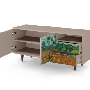 Sideboard - STORYZ - T7 Poppy field by van Gogh - Latte