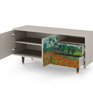 Sideboard - STORYZ - T7 Poppy field by van Gogh - Sand