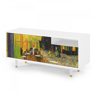 Sideboard - STORYZ - T7 Café Terrace at Night - White