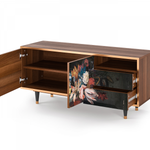 Sideboard - STORYZ - T7 Still Life with Flowers - Walnut