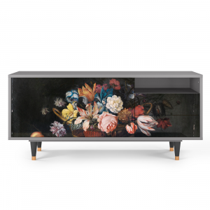 Sideboard - STORYZ - T7 Still Life with Flowers - Grey