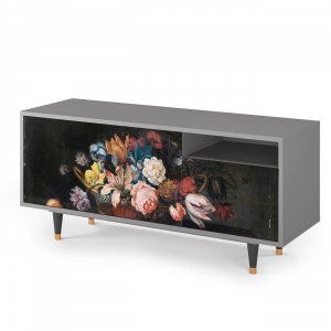 Sideboard - STORYZ - T7 Still Life with Flowers - Grey
