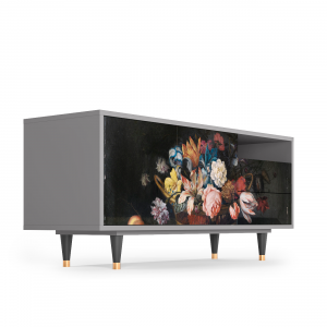 Sideboard - STORYZ - T7 Still Life with Flowers - Grey